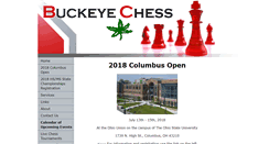 Desktop Screenshot of buckeyechess.com